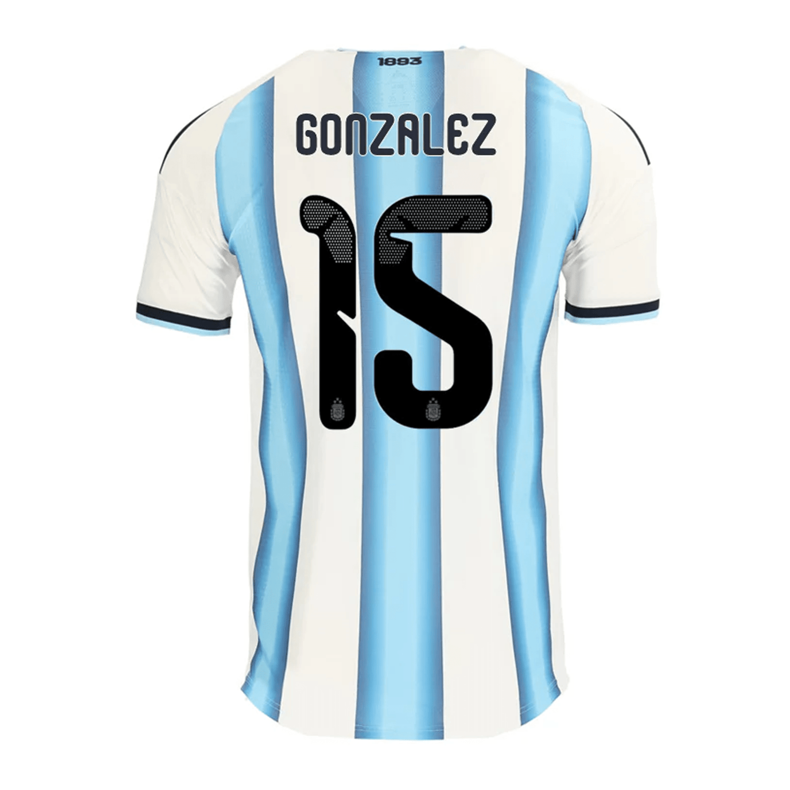 adidas Men's Gonzalez Argentina Match Authentic Player 2026 Home Jersey (White/Icy Blue) | SoccerWearhouse