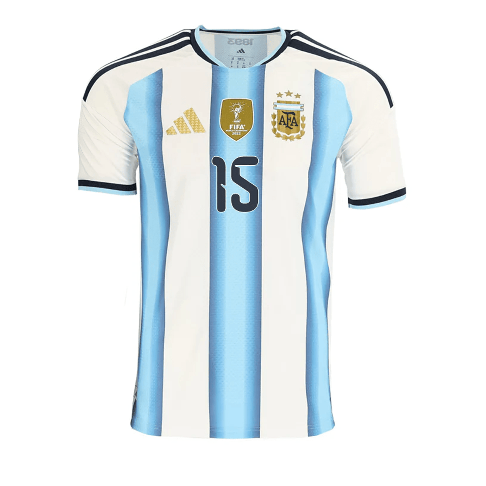adidas Men's Gonzalez Argentina Match Authentic Player 2026 Home Jersey (White/Icy Blue) | SoccerWearhouse