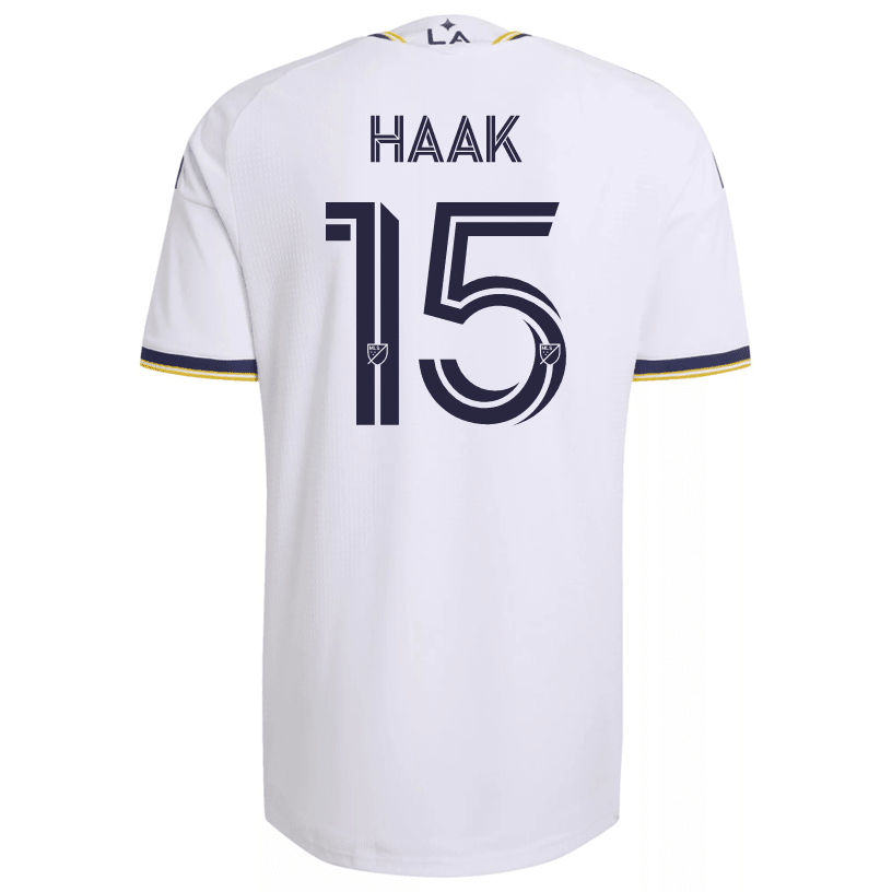 adidas Men's Haak LA Galaxy Authentic Match Home Jersey 26/27 (White) | SoccerWearhouse