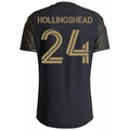 adidas Men's Hollingshead LAFC Authentic Match Home Jersey 26/27 (Black/Gold)