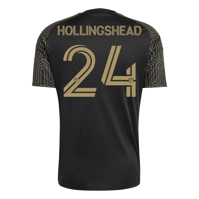 adidas Men's Hollingshead LAFC Stadium Home Jersey 26/27 (Black/Gold) | SoccerWearhouse