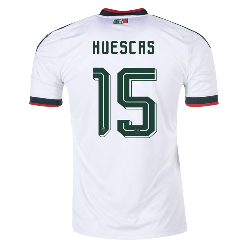 adidas Men's Huescas Mexico 2026 Away Stadium Jersey (White) | SoccerWearhouse