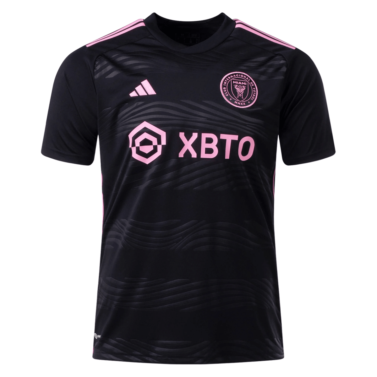 adidas Men's Inter Miami Away Jersey 23/24 (Black/True Pink) | SoccerWearhouse