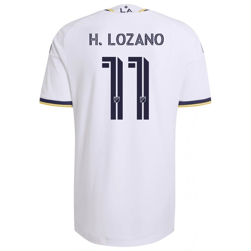 adidas Men's Irving Lozano LA Galaxy Authentic Match Home Jersey 26/27 (White) | SoccerWearhouse