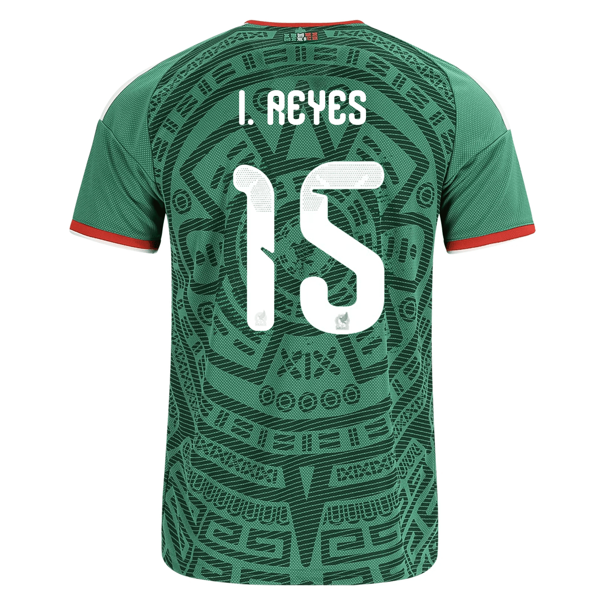 adidas Men's Israel Reyes Mexico Home 2026 World Cup Jersey (Bold Green) | SoccerWearhouse