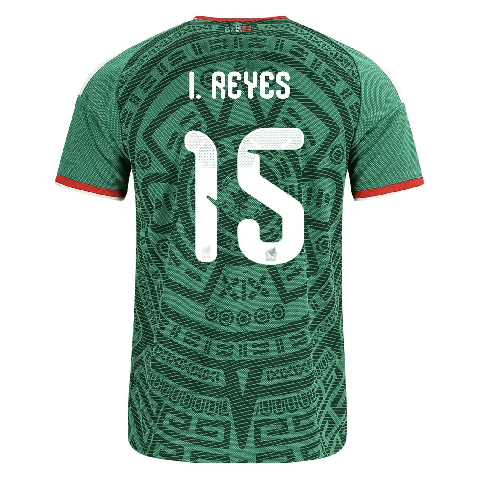adidas Men's Israel Reyes Mexico Home 2026 World Cup Jersey (Bold Green) | SoccerWearhouse