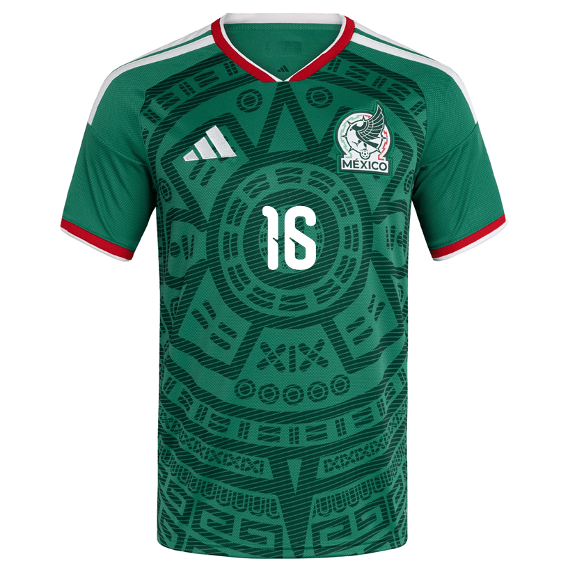 adidas Men's J. Cortizo Mexico Authentic Home 2026 World Cup Jersey (Bold Green) | SoccerWearhouse