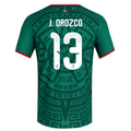 adidas Men's J. Orozco Mexico Authentic Home 2026 World Cup Jersey (Bold Green)
