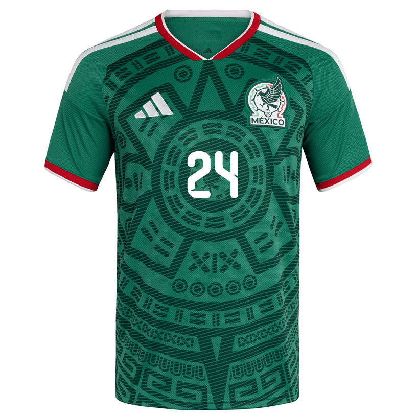 adidas Men's L. Chavez Mexico Home 2026 World Cup Jersey (Bold Green) | SoccerWearhouse
