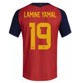 adidas Men's Lamine Yamal Spain Authentic World Cup Home Jersey 2026 (Vivid Red)
