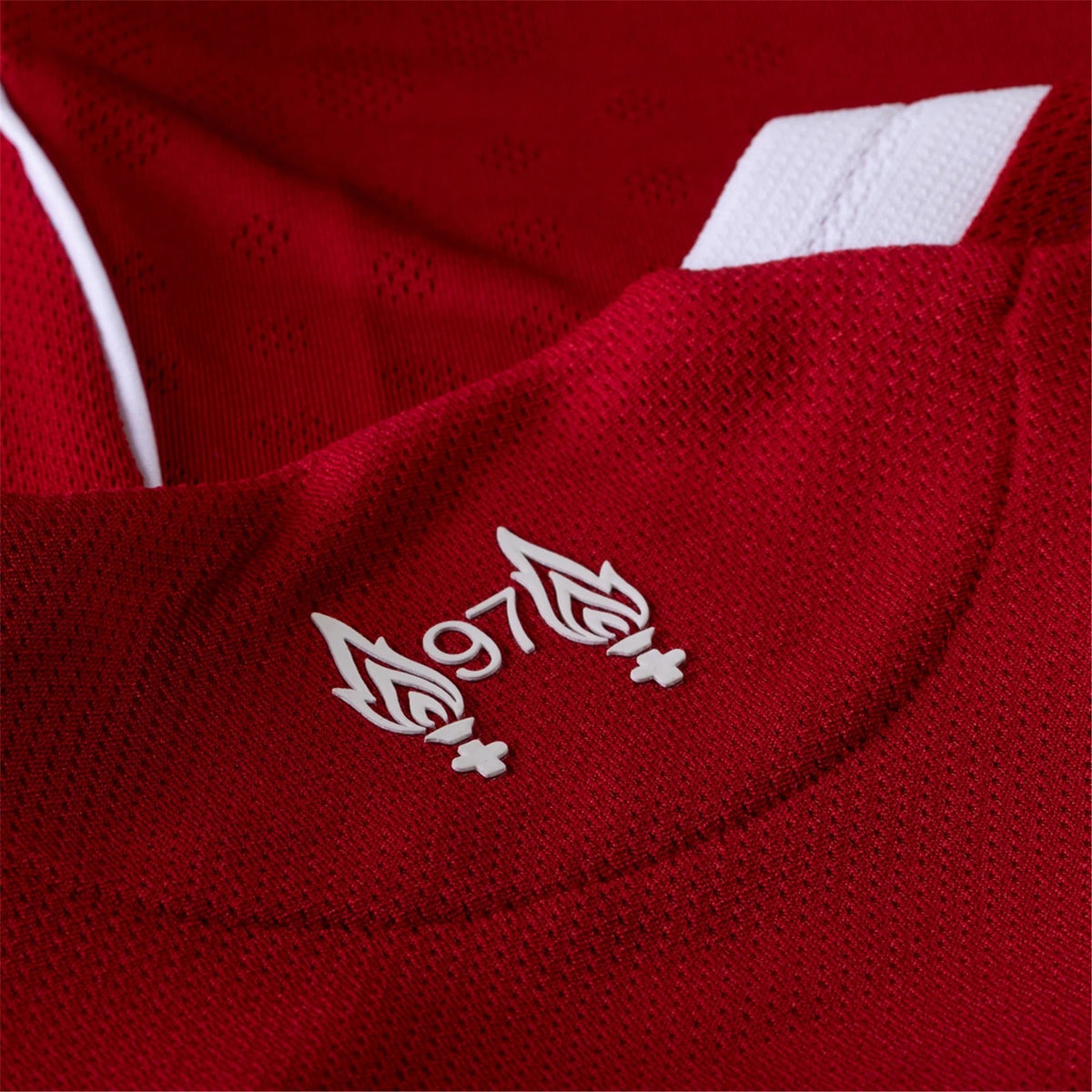 adidas Men's Liverpool FC Authentic Leoni Home Jersey 25/26 w/ Champions League Patches (Strawberry Red) | SoccerWearhouse