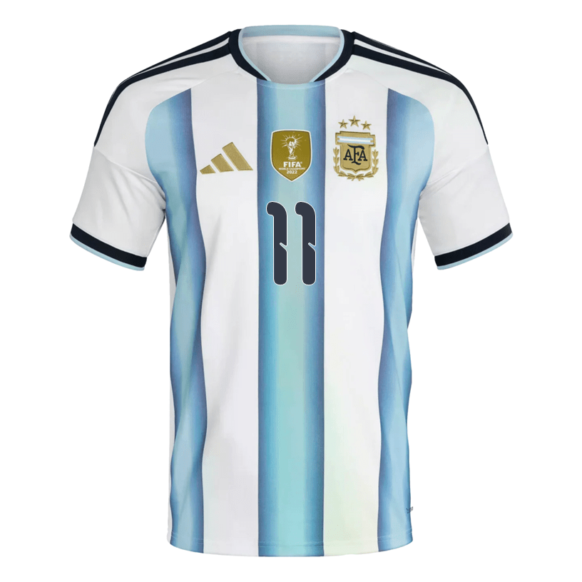 adidas Men's Lo Celso Argentina 2026 Home World Cup Jersey (White/Icey Light Blue) | SoccerWearhouse