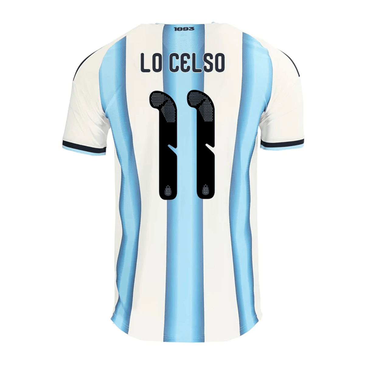 adidas Men's Lo Celso Argentina Match Authentic Player 2026 Home Jersey (White/Icy Blue) | SoccerWearhouse