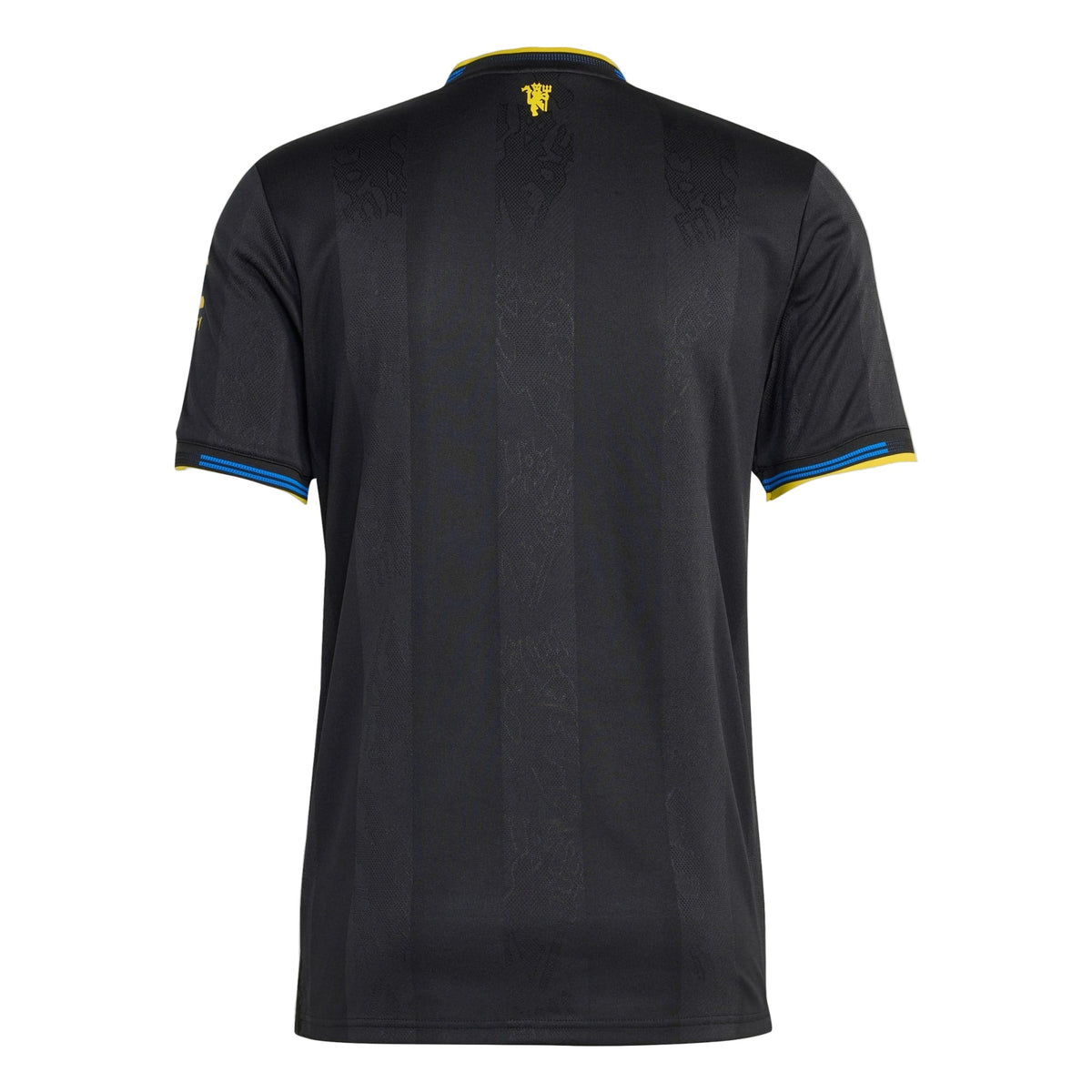 adidas Men's Manchester United Authentic Third Jersey 25/26 (Black) | SoccerWearhouse