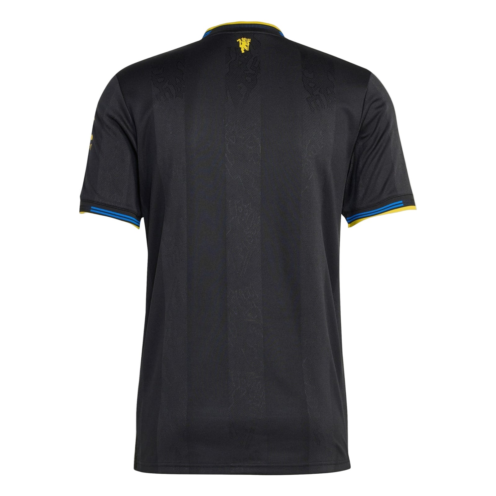 adidas Men's Manchester United Authentic Third Jersey 25/26 (Black) | SoccerWearhouse