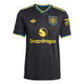 adidas Men's Manchester United Authentic Third Jersey 25/26 (Black)