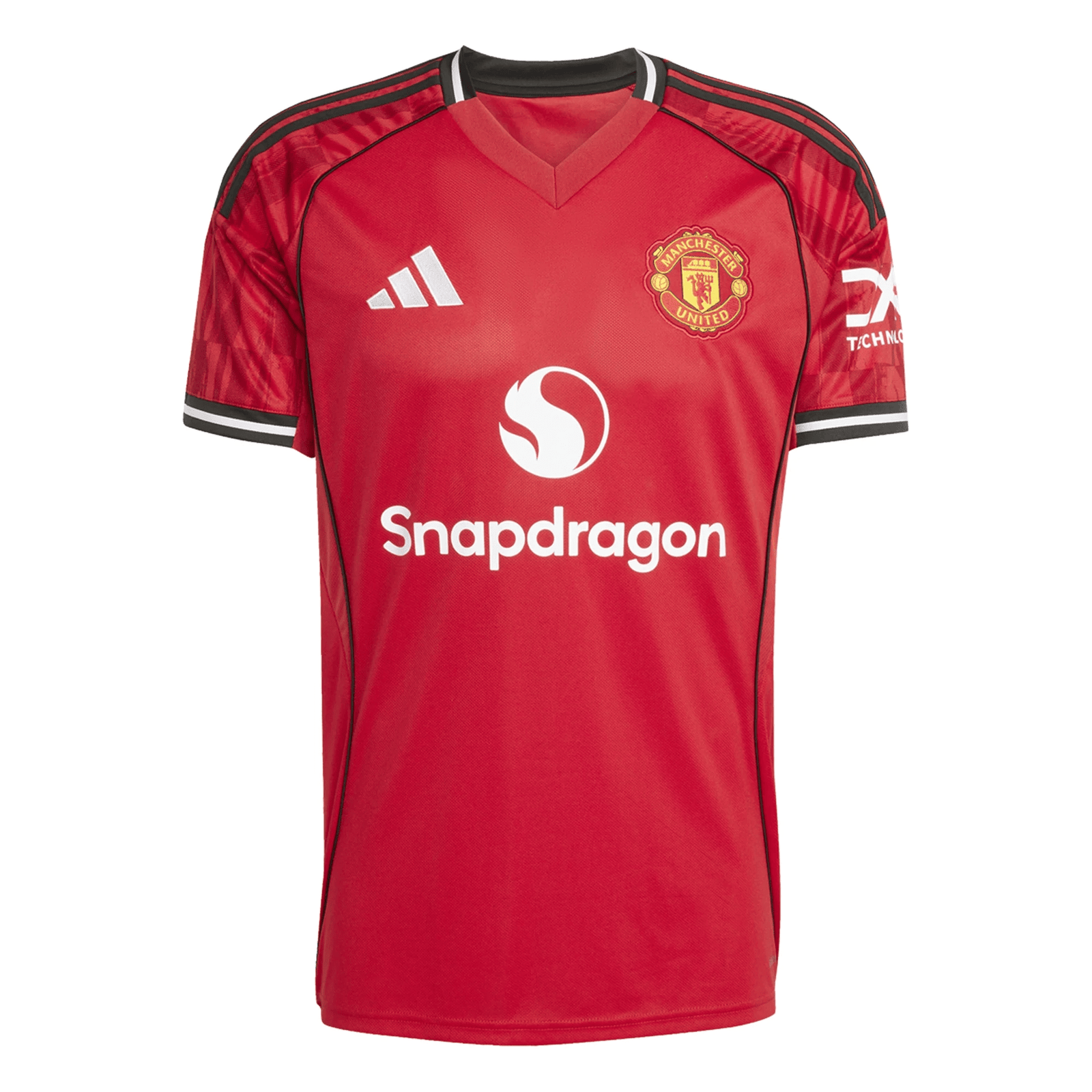 adidas Men's Manchester United Home Jersey 25/26 (Red) | SoccerWearhouse