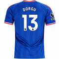 adidas Mens Manchester United Patrick Chinazaekpere Dorgu Away Jersey w/ EPL + No Room For Racism Patches 26/27 (Blue)