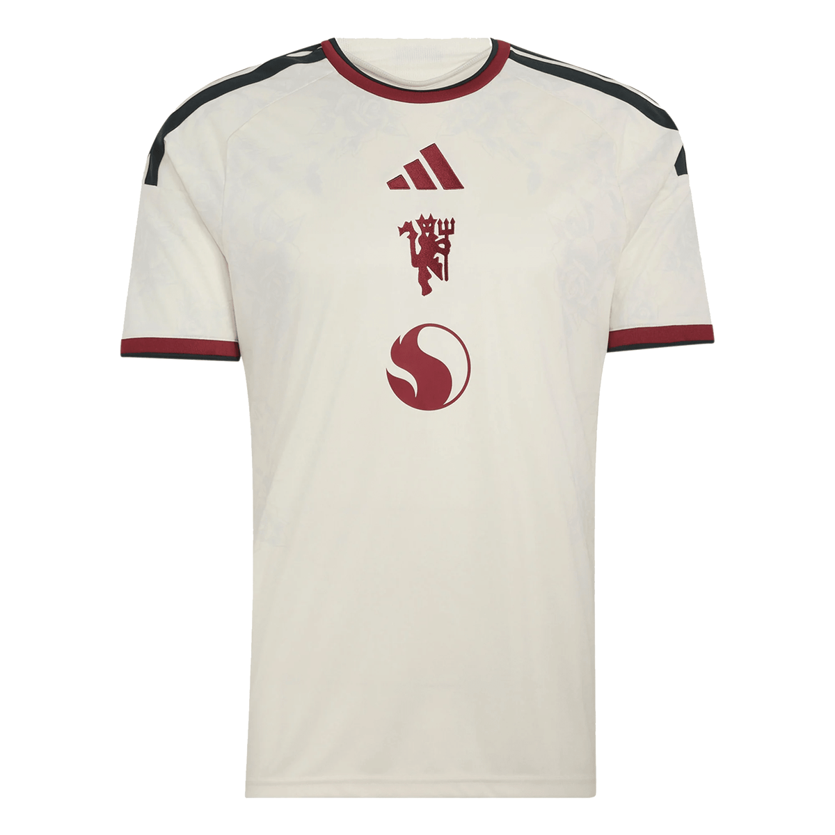 adidas Mens Manchester United Third Jersey 26/27 (Ivory) | SoccerWearhouse