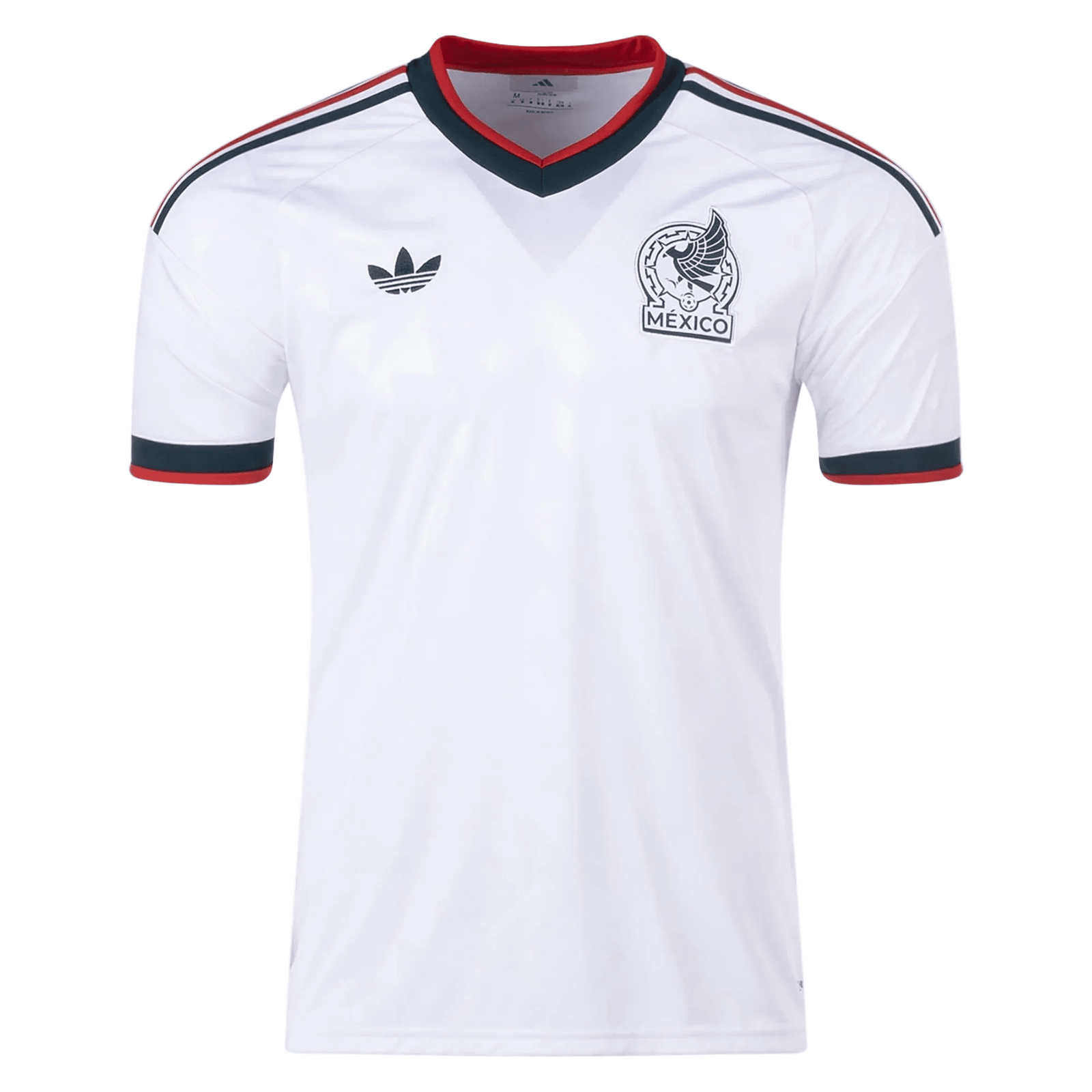 adidas Men's Mexico 2026 Away Stadium Jersey (White) | SoccerWearhouse
