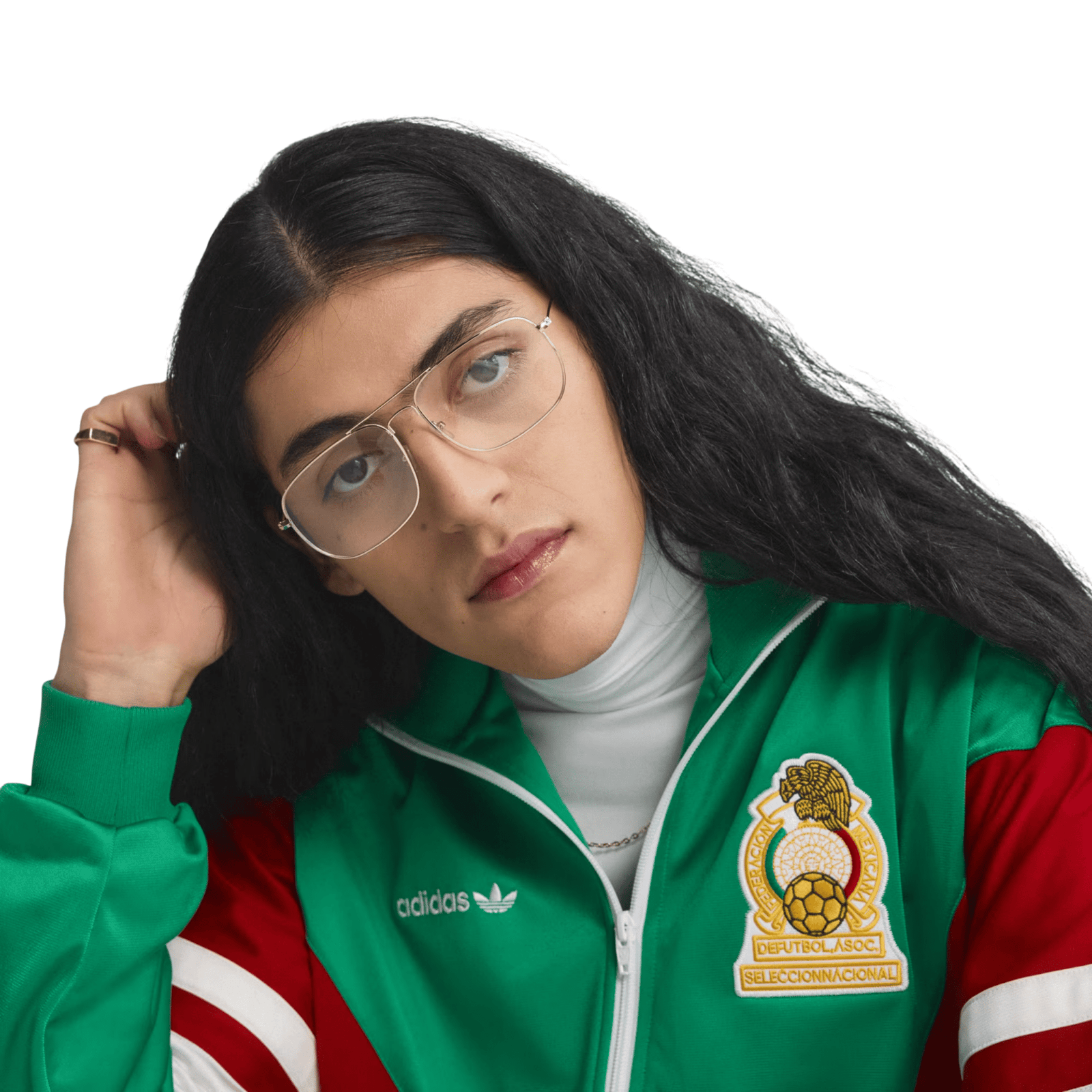 adidas Men's Mexico 86 Retro Track Top Jacket (Green) | SoccerWearhouse