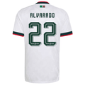 adidas Men's Mexico Alvarado Authentic Match Away Jersey 2026 (White)
