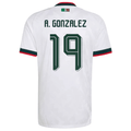 adidas Men's Mexico Armando Gonzalez Authentic Match Away Jersey 2026 (White)
