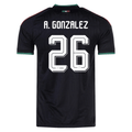 adidas Men's Mexico Armando Gonzalez Authentic Match Third Jersey 2026 (Black)