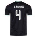 adidas Men's Mexico E. Alvarez Authentic Match Third Jersey 2026 (Black)