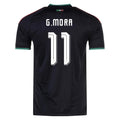adidas Men's Mexico Gilberto Mora Authentic Match Third Jersey 2026 (Black)