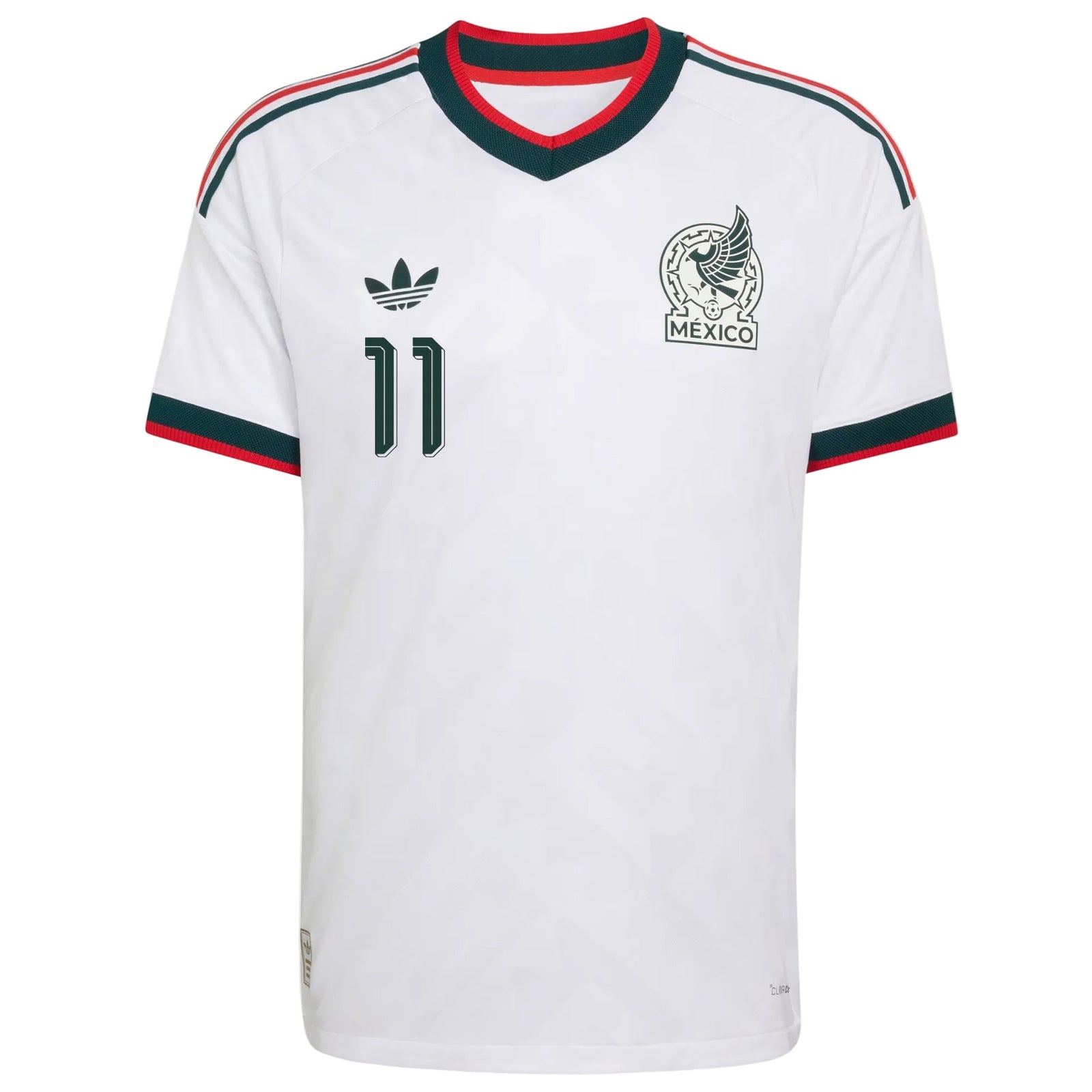 adidas Men's Mexico Gilberto Mora Authentic Match Away Jersey 2026 (White) | SoccerWearhouse