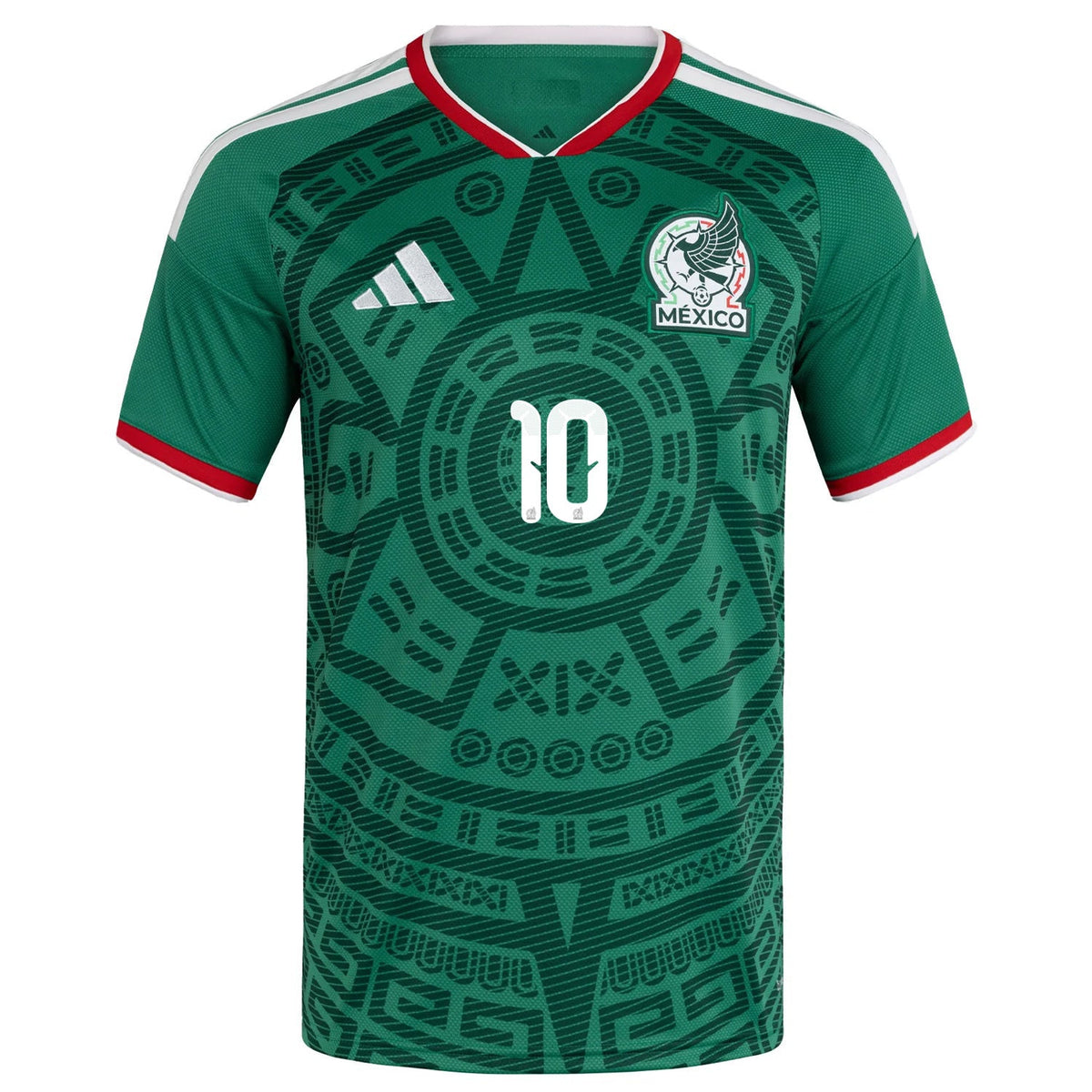 adidas Men's Mexico Gilberto Mora Home 2026 World Cup Jersey (Bold Green) | SoccerWearhouse