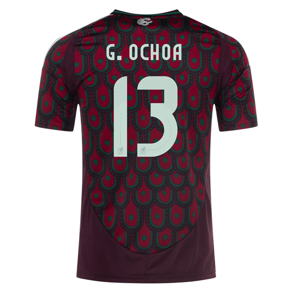 Adidas Mens Mexico Guillermo Ochoa Home Jersey 24/25 (Multicolor) | SoccerWearhouse