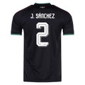 adidas Men's Mexico J. Sanchez Authentic Match Third Jersey 2026 (Black)