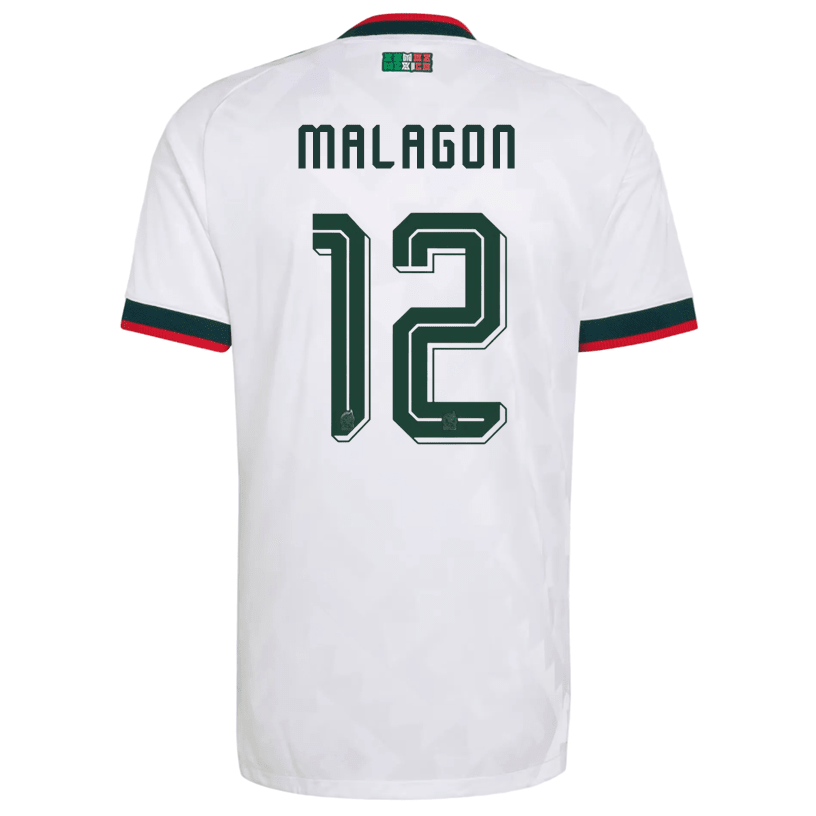 adidas Men's Mexico Malagon Authentic Match Away Jersey 2026 (White) | SoccerWearhouse