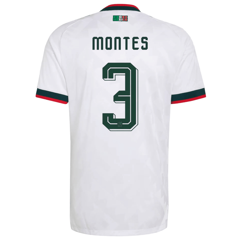 adidas Men's Mexico Montes Authentic Match Away Jersey 2026 (White) | SoccerWearhouse