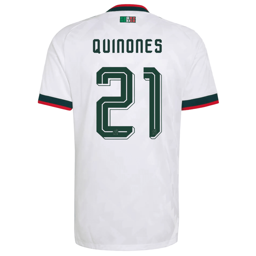 adidas Men's Mexico Quinones Authentic Match Away Jersey 2026 (White) | SoccerWearhouse