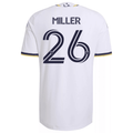 adidas Men's Miller LA Galaxy Authentic Match Home Jersey 26/27 (White)