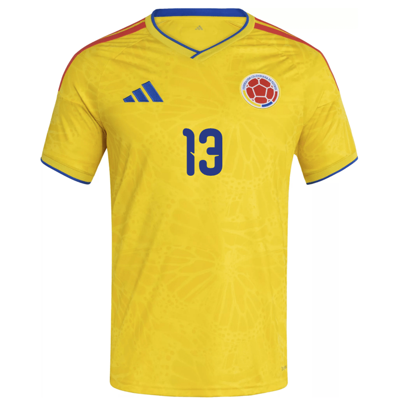adidas Men's Mina Colombia 2026 Home Jersey (Impact Yellow) | SoccerWearhouse
