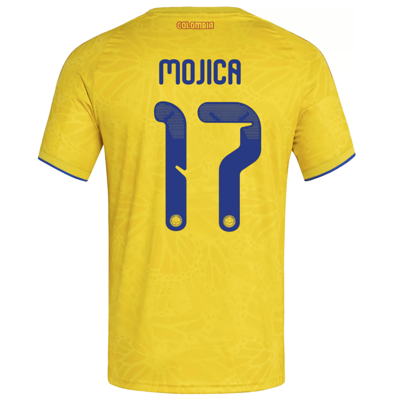 adidas Men's Mojica Colombia 2026 Home Jersey (Impact Yellow) | SoccerWearhouse