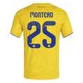 adidas Men's Montero Colombia 2026 Authentic Home Jersey (Impact Yellow)