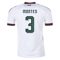 adidas Men's Montes Mexico 2026 Away Stadium Jersey (White)