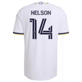 adidas Men's Nelson LA Galaxy Authentic Match Home Jersey 26/27 (White)