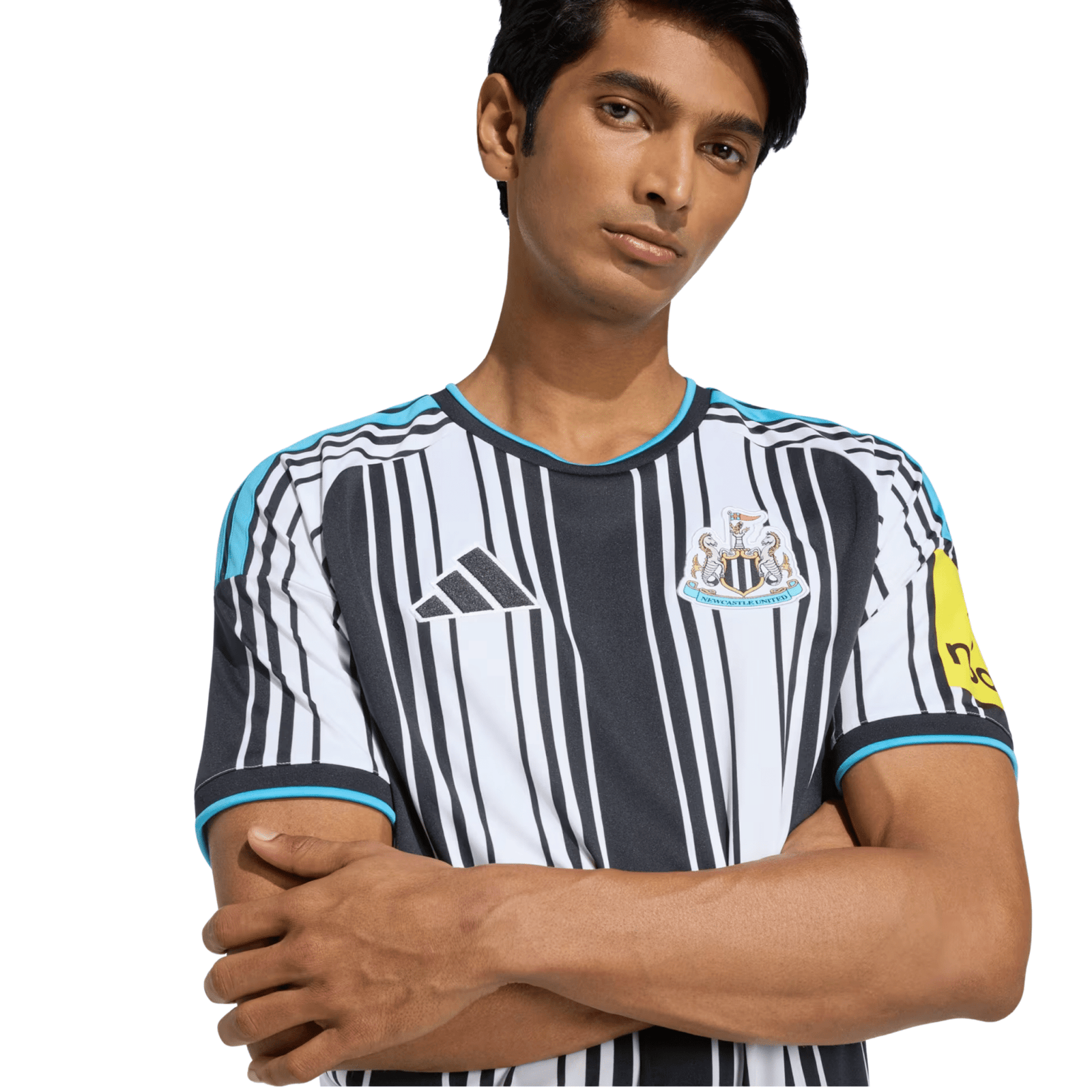 adidas Mens Newcastle United Home Jersey 26/27 (White/Black) | SoccerWearhouse