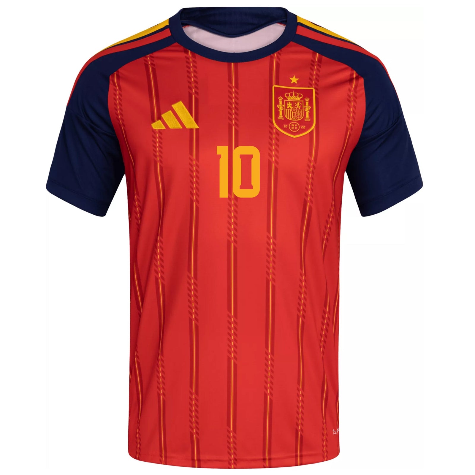 adidas Men's Olmo Spain World Cup Home Jersey 2026 (Vivid Red) | SoccerWearhouse