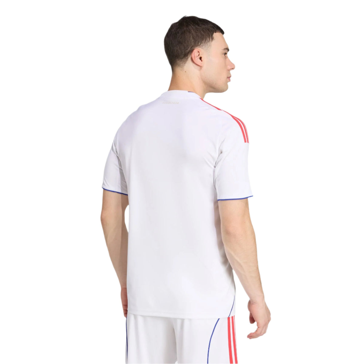 adidas Men's Olympique Lyonnais Home Jersey 25/26 (White) | SoccerWearhouse