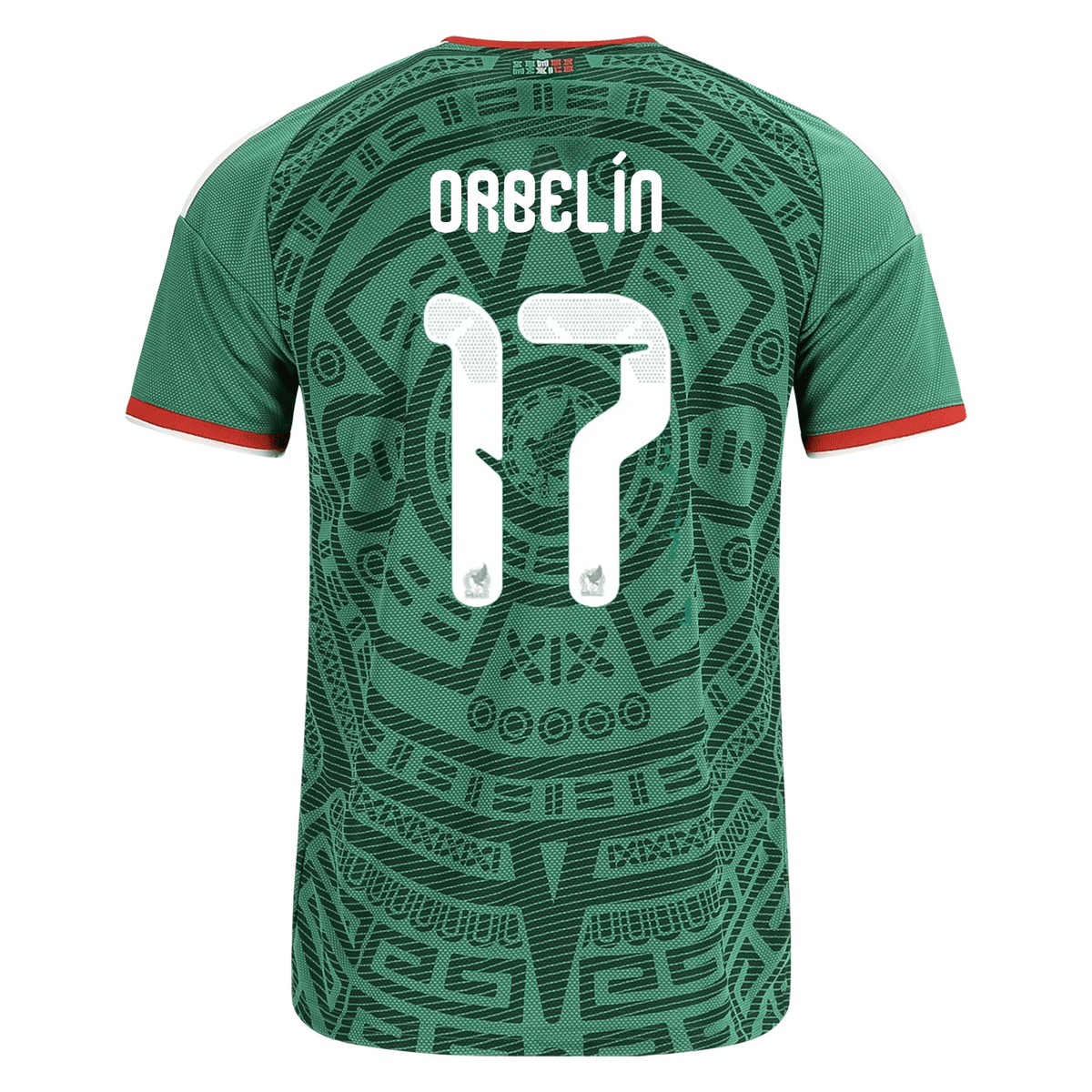 adidas Men's Orbelín Pineda Mexico Home 2026 World Cup Jersey (Bold Green) | SoccerWearhouse