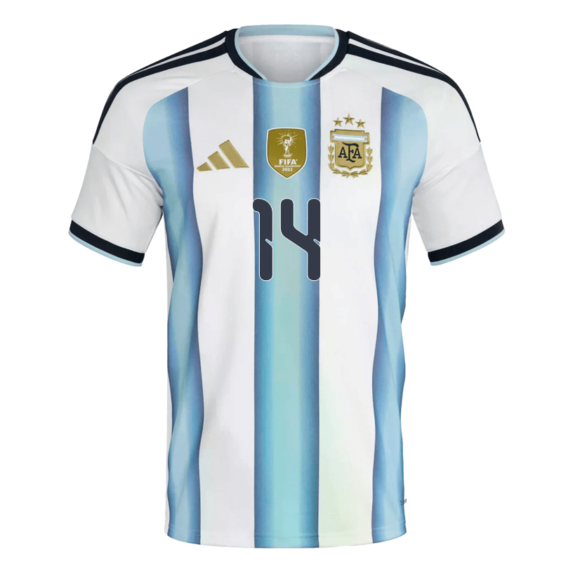 adidas Men's Palacios Argentina 2026 Home World Cup Jersey (White/Icey Light Blue) | SoccerWearhouse