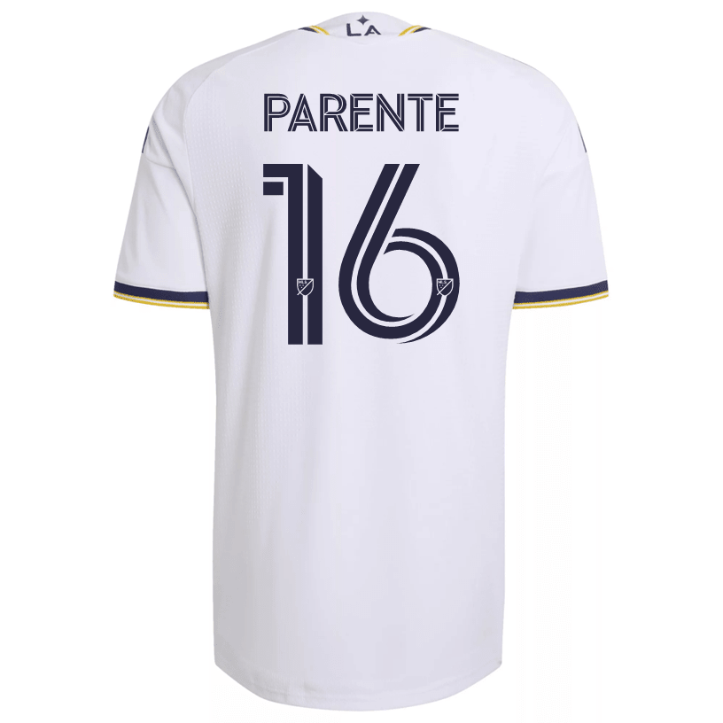 adidas Men's Parente LA Galaxy Authentic Match Home Jersey 26/27 (White) | SoccerWearhouse