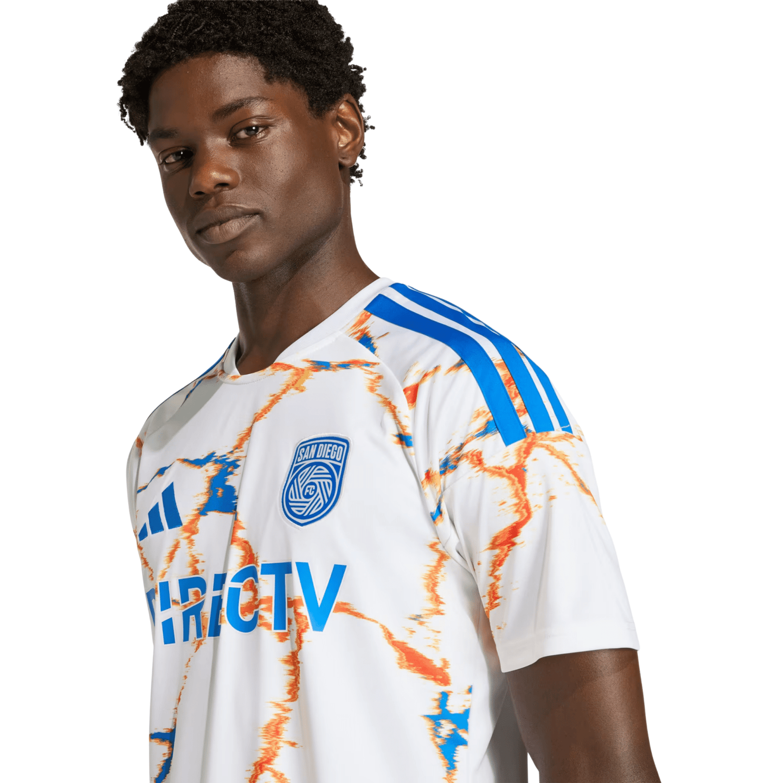 adidas Men's Pellegrino San Diego FC 26/27 Away Stadium Jersey (White) | SoccerWearhouse